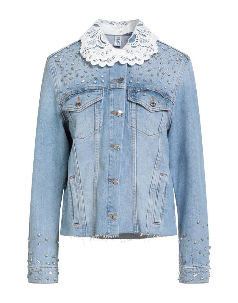 LIU •JO Jeansjacke/-mantel Damen Blau von LIU •JO