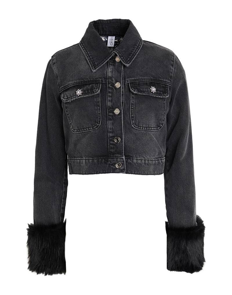 LIU •JO Jeansjacke/-mantel Damen Braungrau von LIU •JO