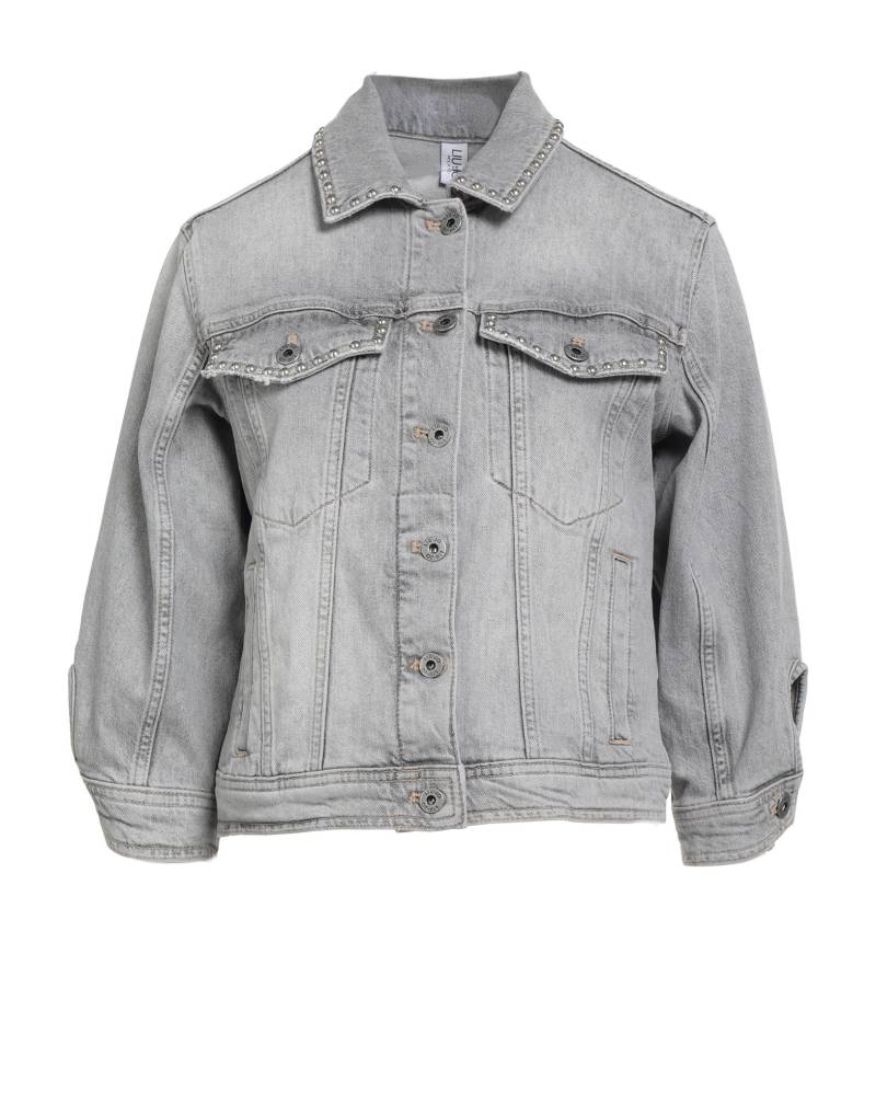 LIU •JO Jeansjacke/-mantel Damen Grau von LIU •JO