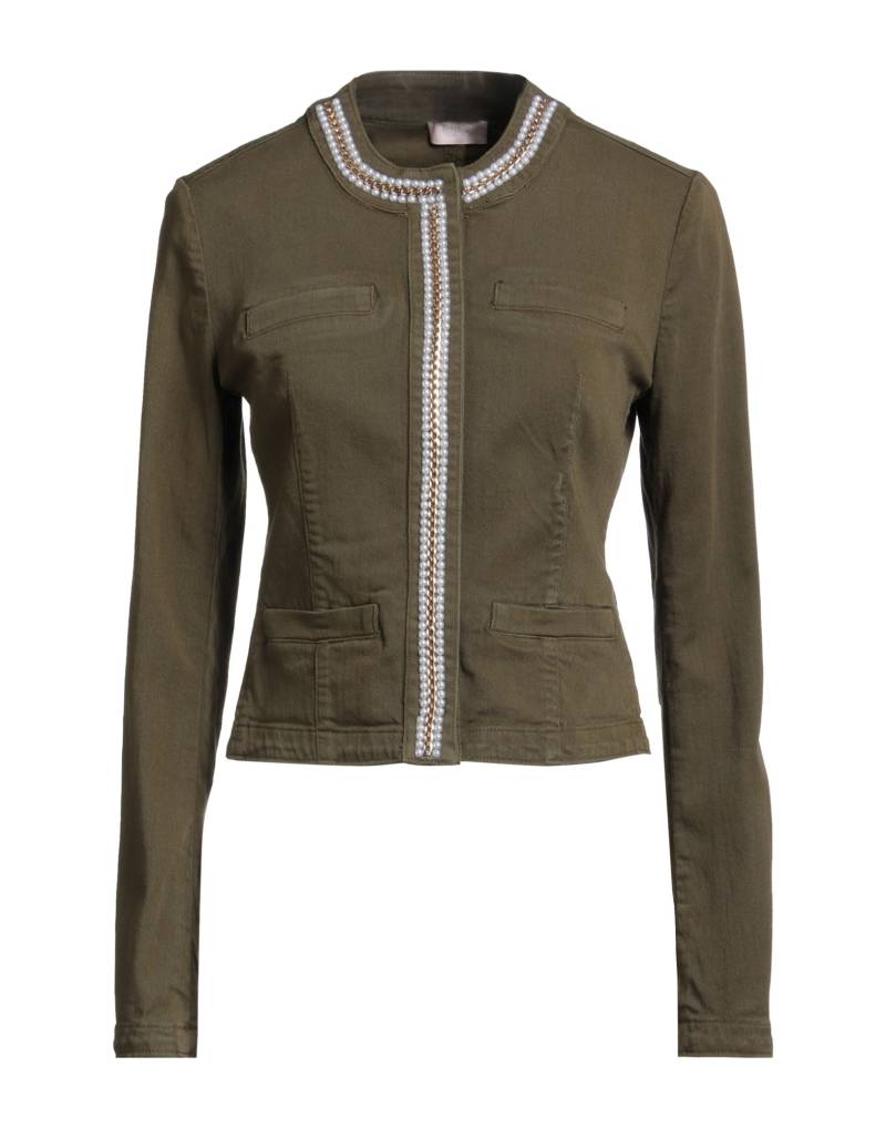 LIU •JO Jeansjacke/-mantel Damen Militärgrün von LIU •JO
