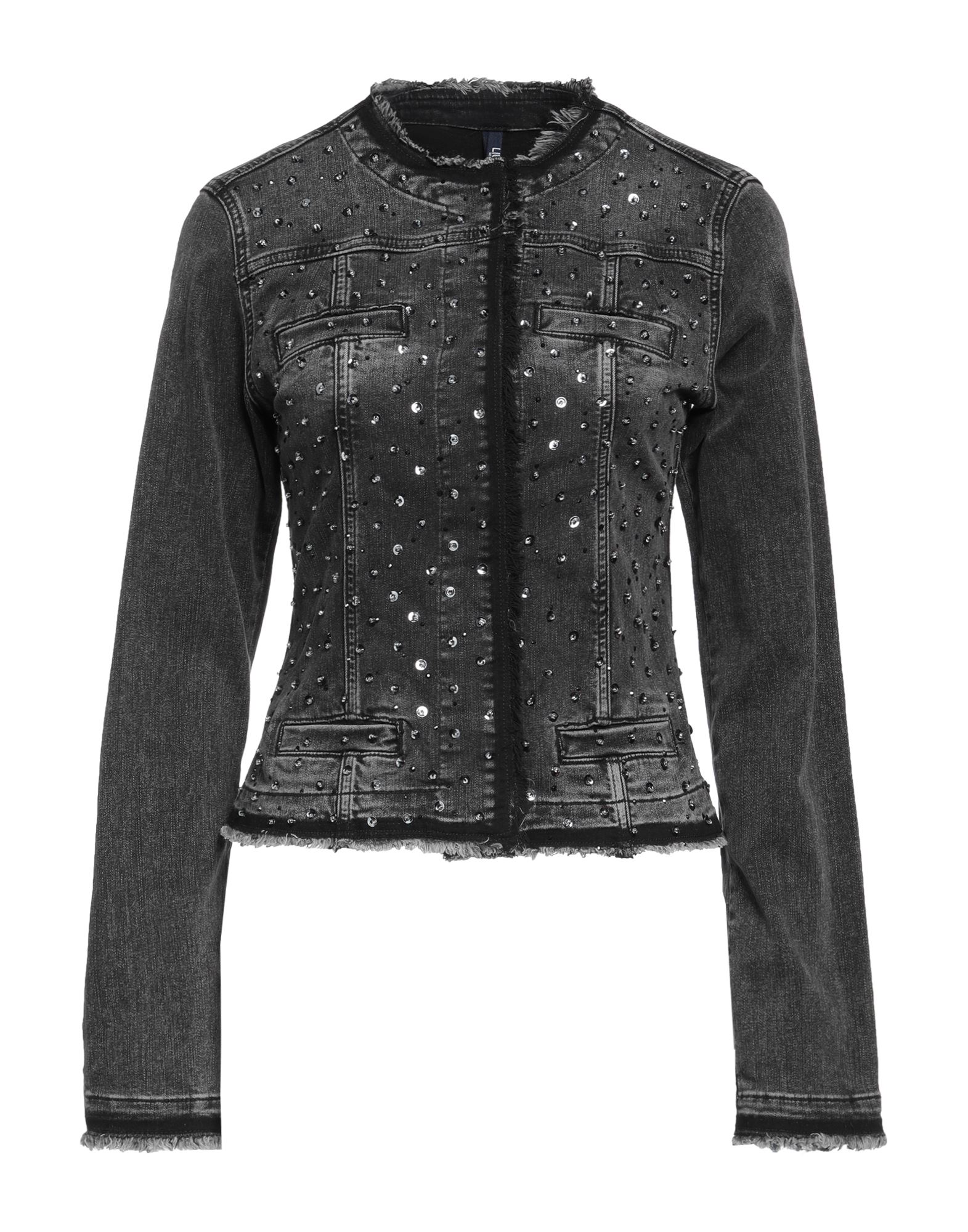 LIU •JO Jeansjacke/-mantel Damen Schwarz von LIU •JO