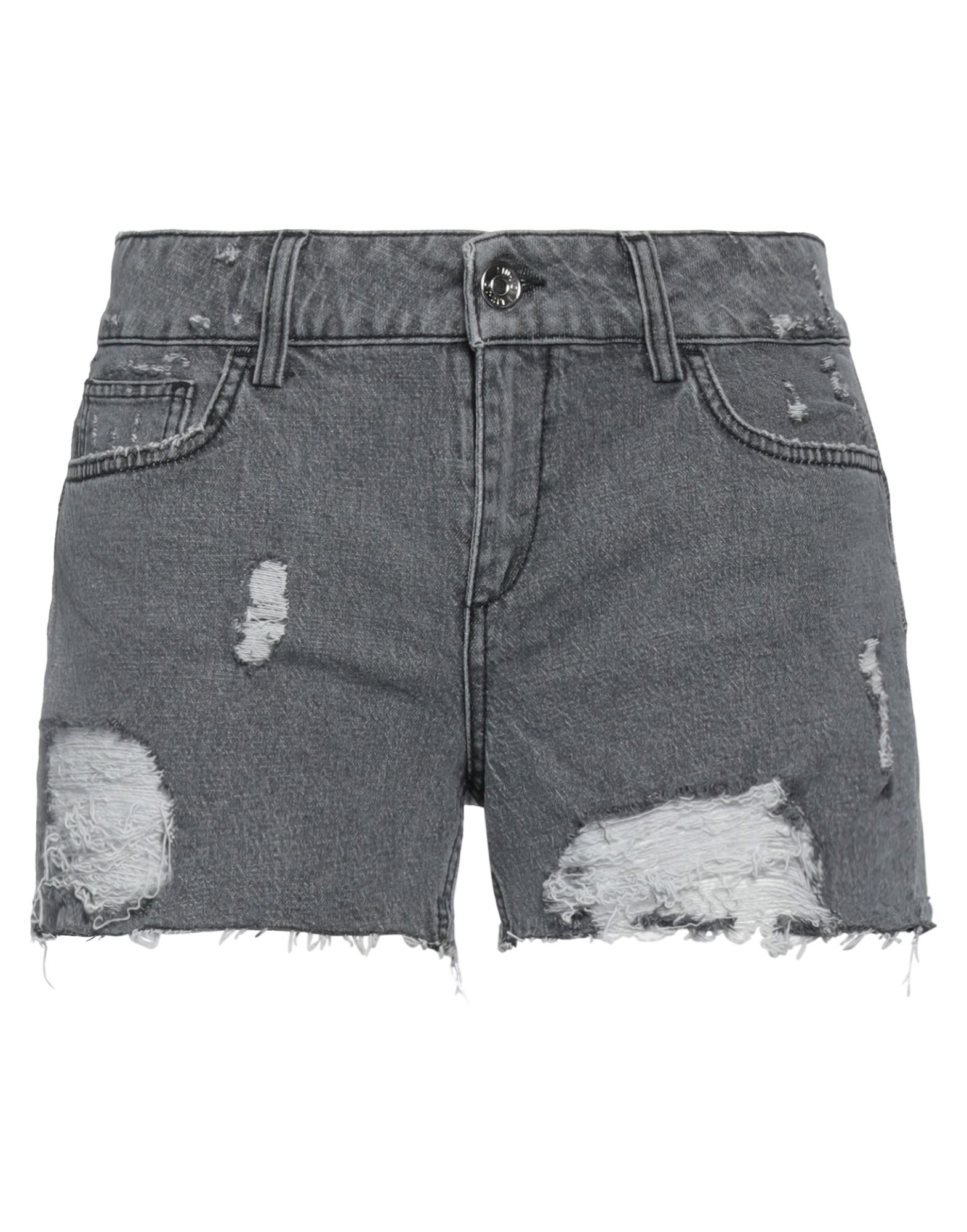 LIU •JO Jeansshorts Damen Grau von LIU •JO