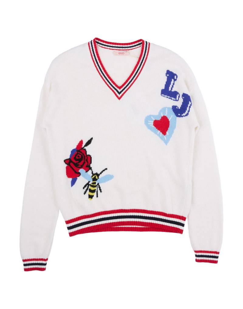 LIU •JO Pullover Kinder Cremeweiß von LIU •JO