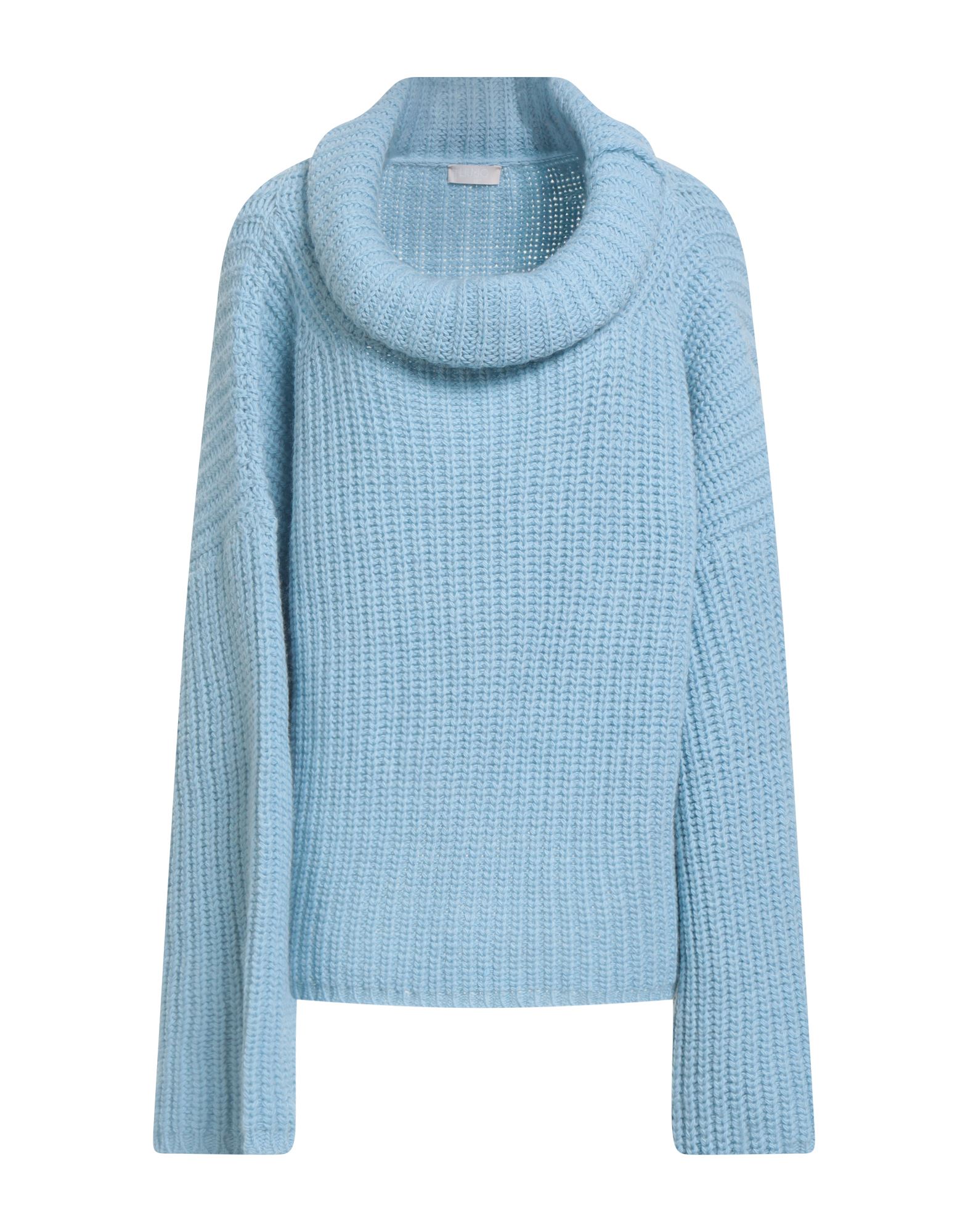LIU •JO Rollkragenpullover Damen Hellblau LIU •JO Rollkragenpullover Damen Hellblau von LIU •JO