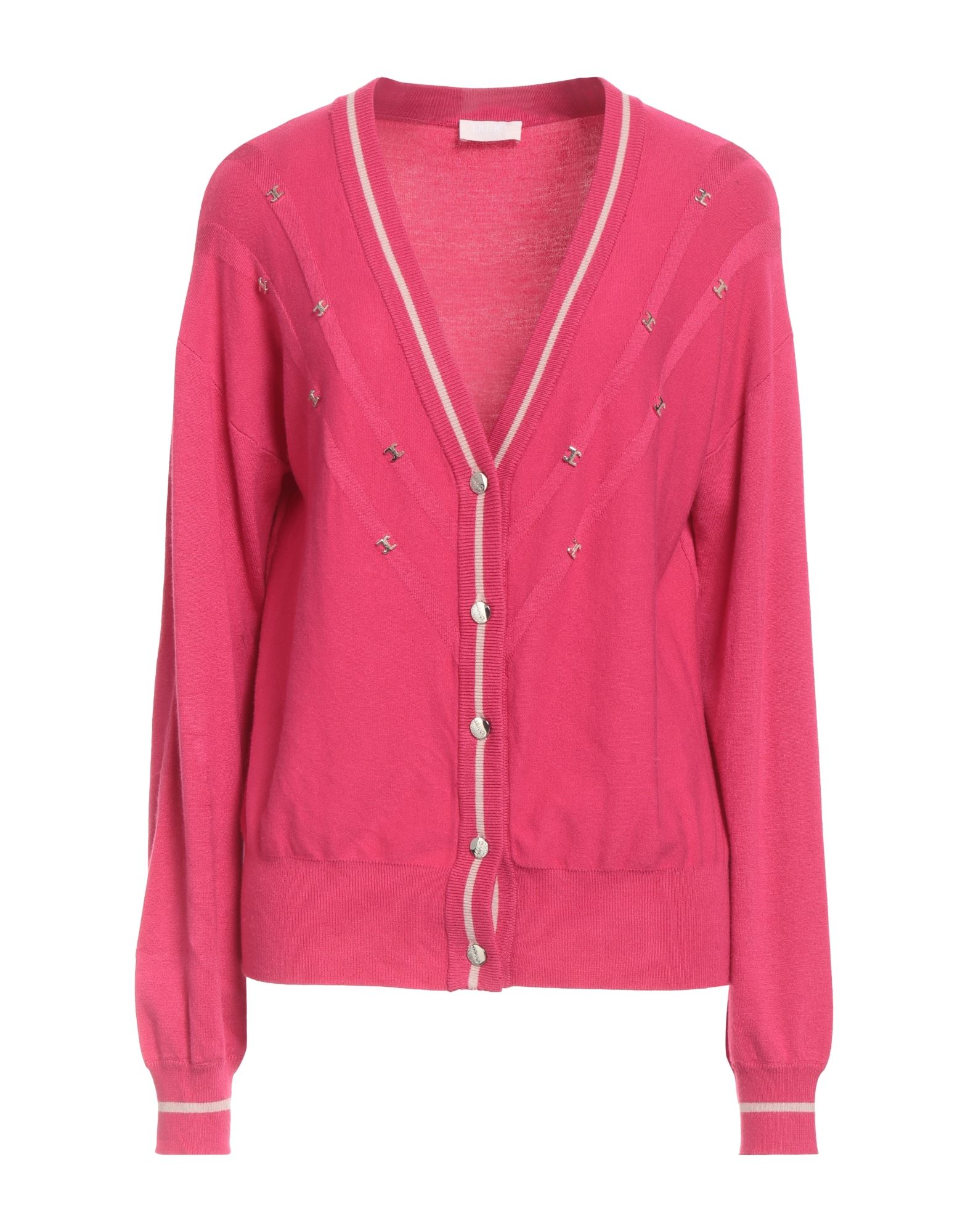 LIU •JO Strickjacke Damen Fuchsia LIU •JO Strickjacke Damen Fuchsia von LIU •JO