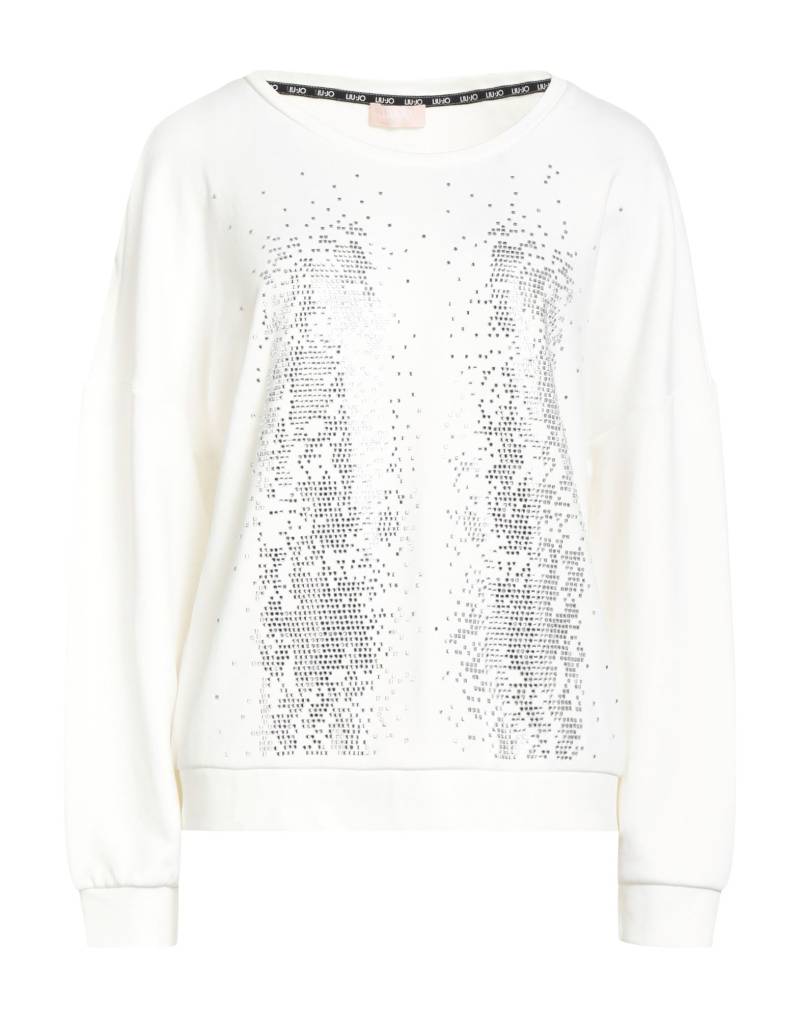 LIU •JO Sweatshirt Damen Elfenbein von LIU •JO