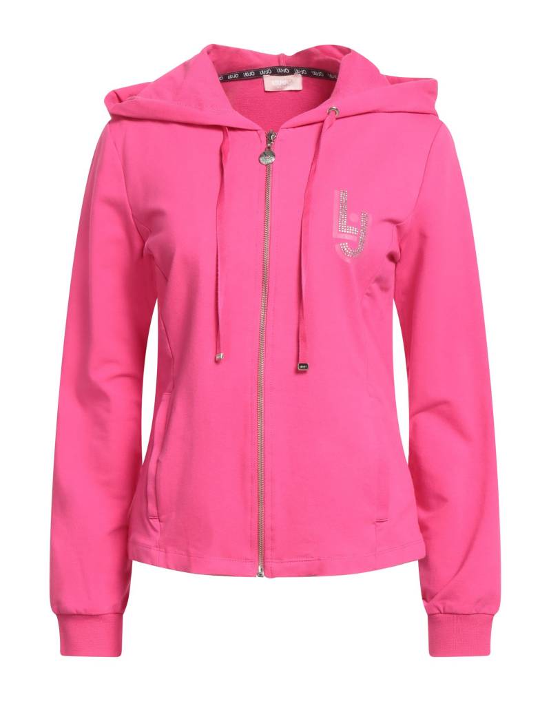 LIU •JO Sweatshirt Damen Fuchsia von LIU •JO