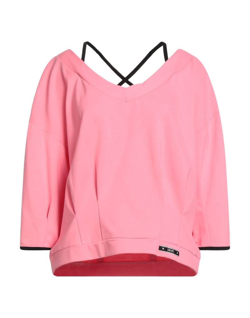LIU •JO Sweatshirt Damen Rosa von LIU •JO