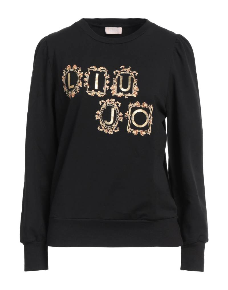 LIU •JO Sweatshirt Damen Schwarz von LIU •JO