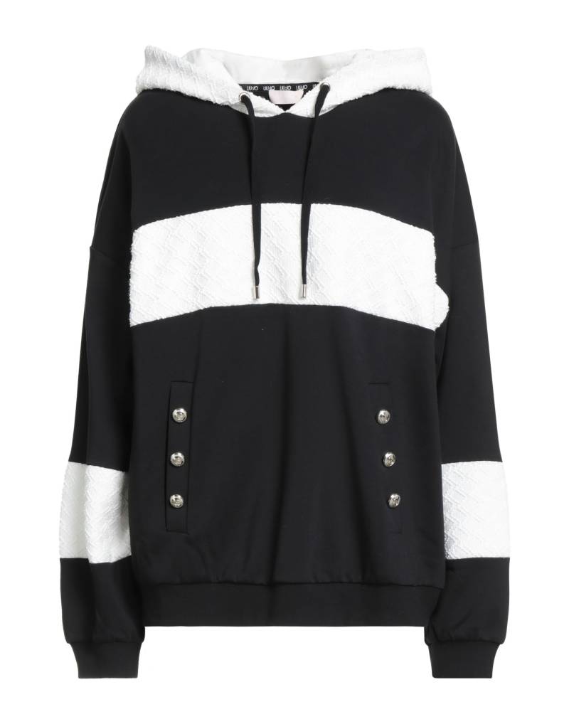 LIU •JO Sweatshirt Damen Schwarz von LIU •JO