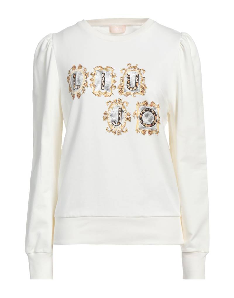 LIU •JO Sweatshirt Damen Weiß von LIU •JO
