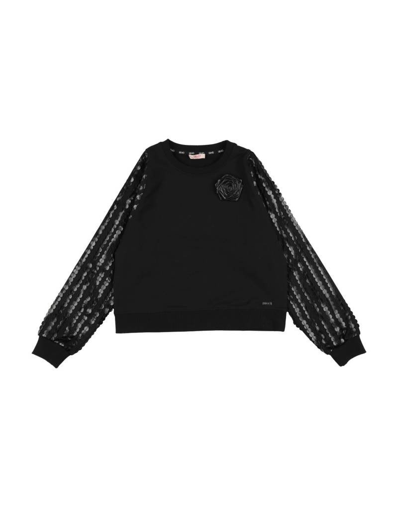 LIU •JO Sweatshirt Kinder Schwarz von LIU •JO