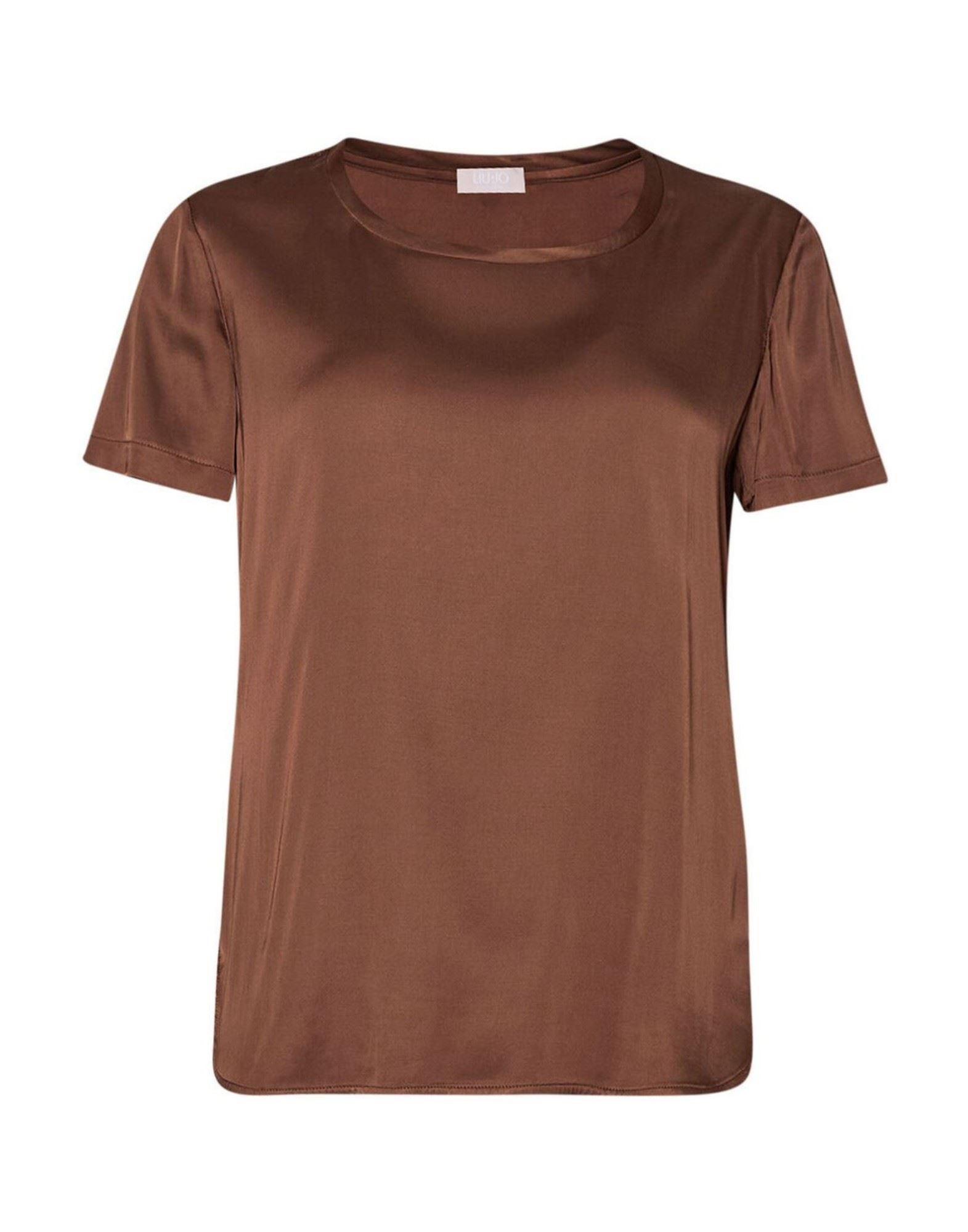 LIU •JO T-shirts Damen Braun von LIU •JO