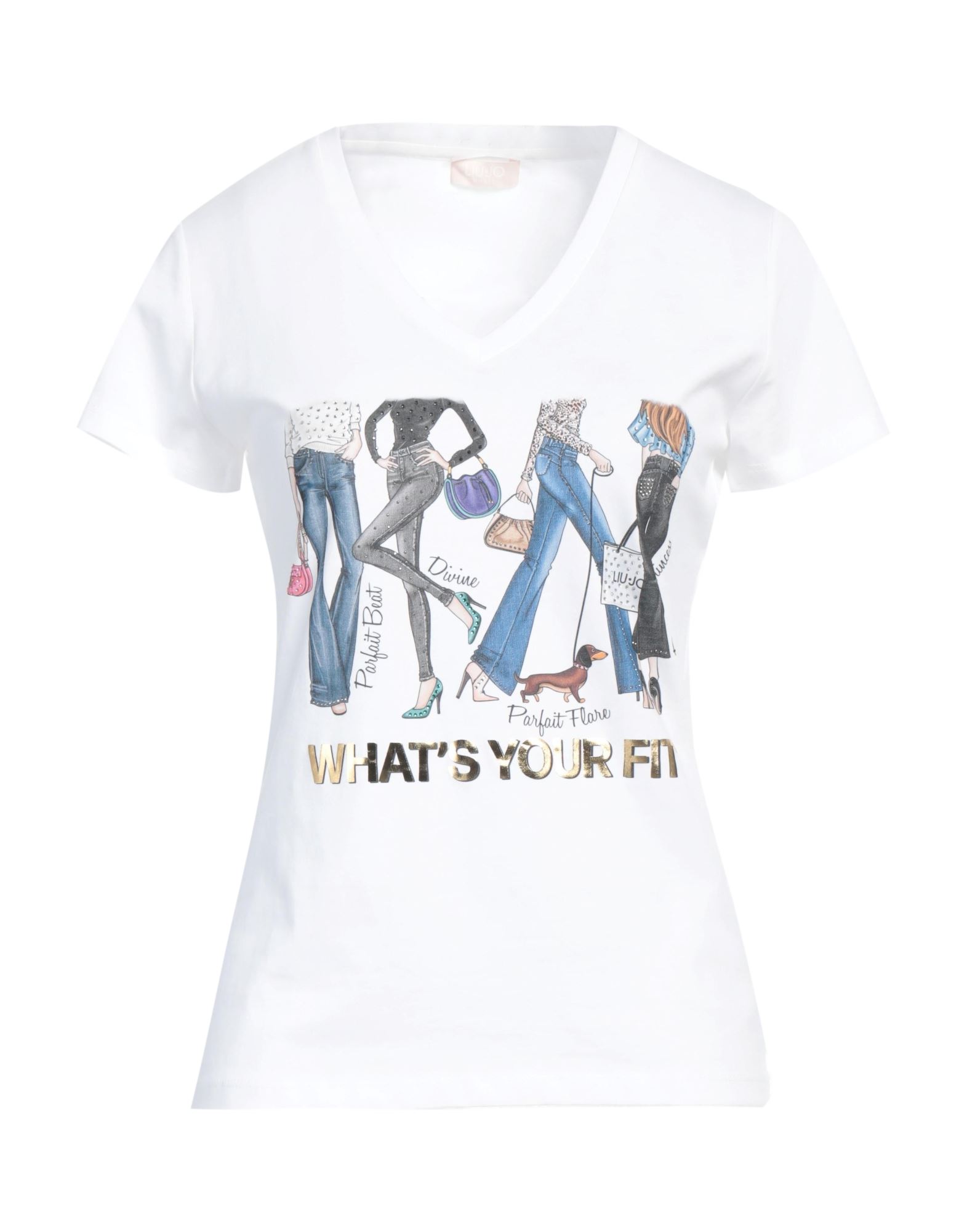 LIU •JO T-shirts Damen Weiß von LIU •JO