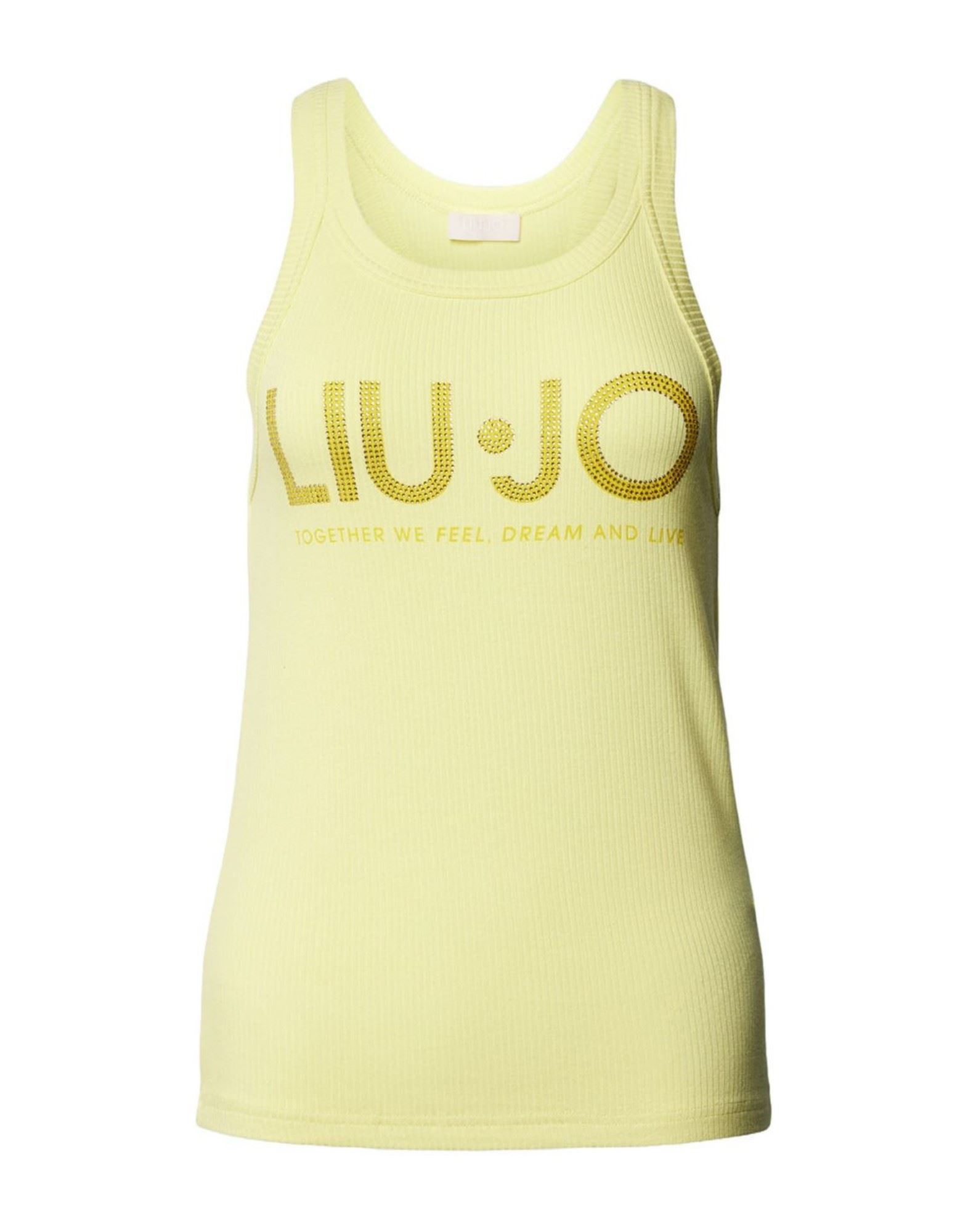 LIU •JO Tank Top Damen Gelb von LIU •JO