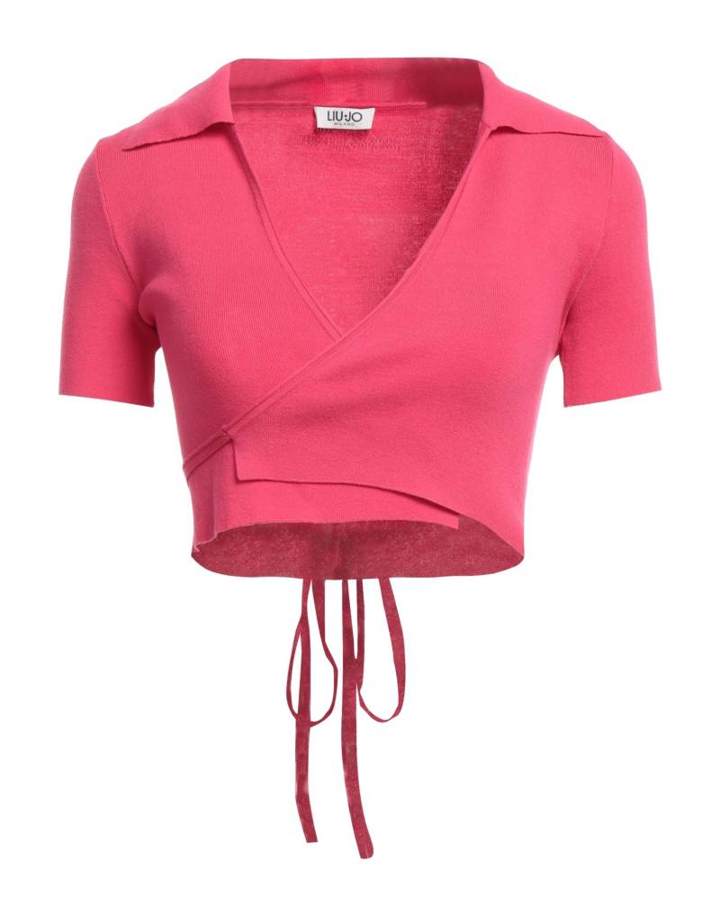 LIU •JO Wickelpullover Damen Fuchsia von LIU •JO