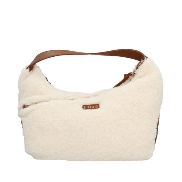 LIU.JO - LIU.JO Hobo Bag, Schultertasche, Off-white von LIU.JO