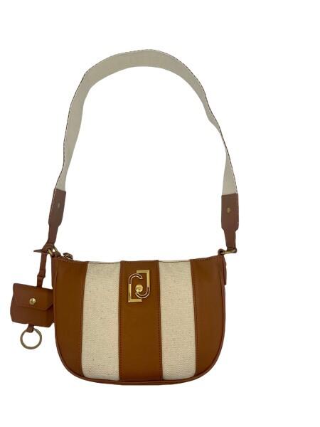 LIU.JO - LIU.JO Hobo Bag Handtasche, Canvas-Rehbraun von LIU.JO