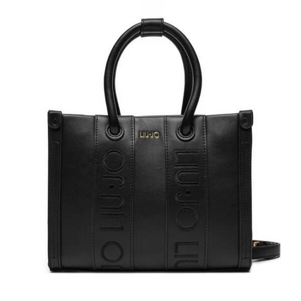 LIU.JO - LIU.JO Small Tote Tasche, Handtasche, Umhängetasche, Schwarz von LIU.JO