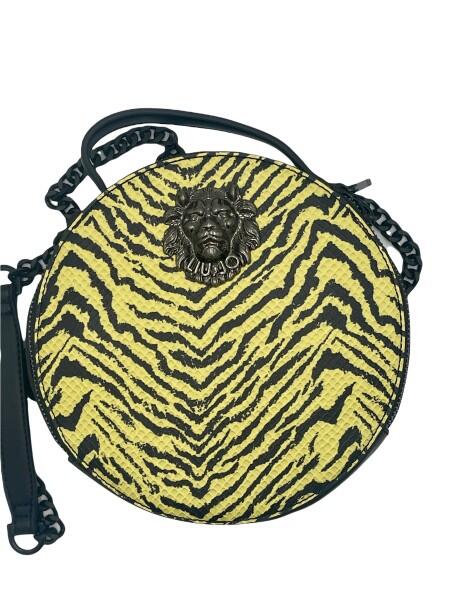 LIU.JO - LIU.JO Summer Zebra, Crossbody Bag, Gelb-Schwarz von LIU.JO