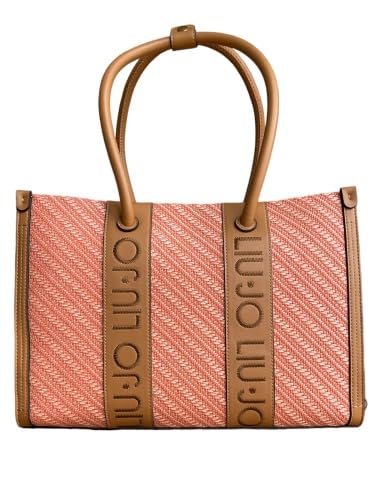 LIU.JO Tote Tasche, Schultertasche, Folly, Koralle-Cognac von LIU.JO