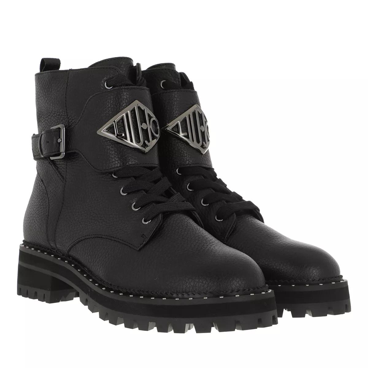 female Stiefeletten schwarz Biker Boot 36 von LIU.JO