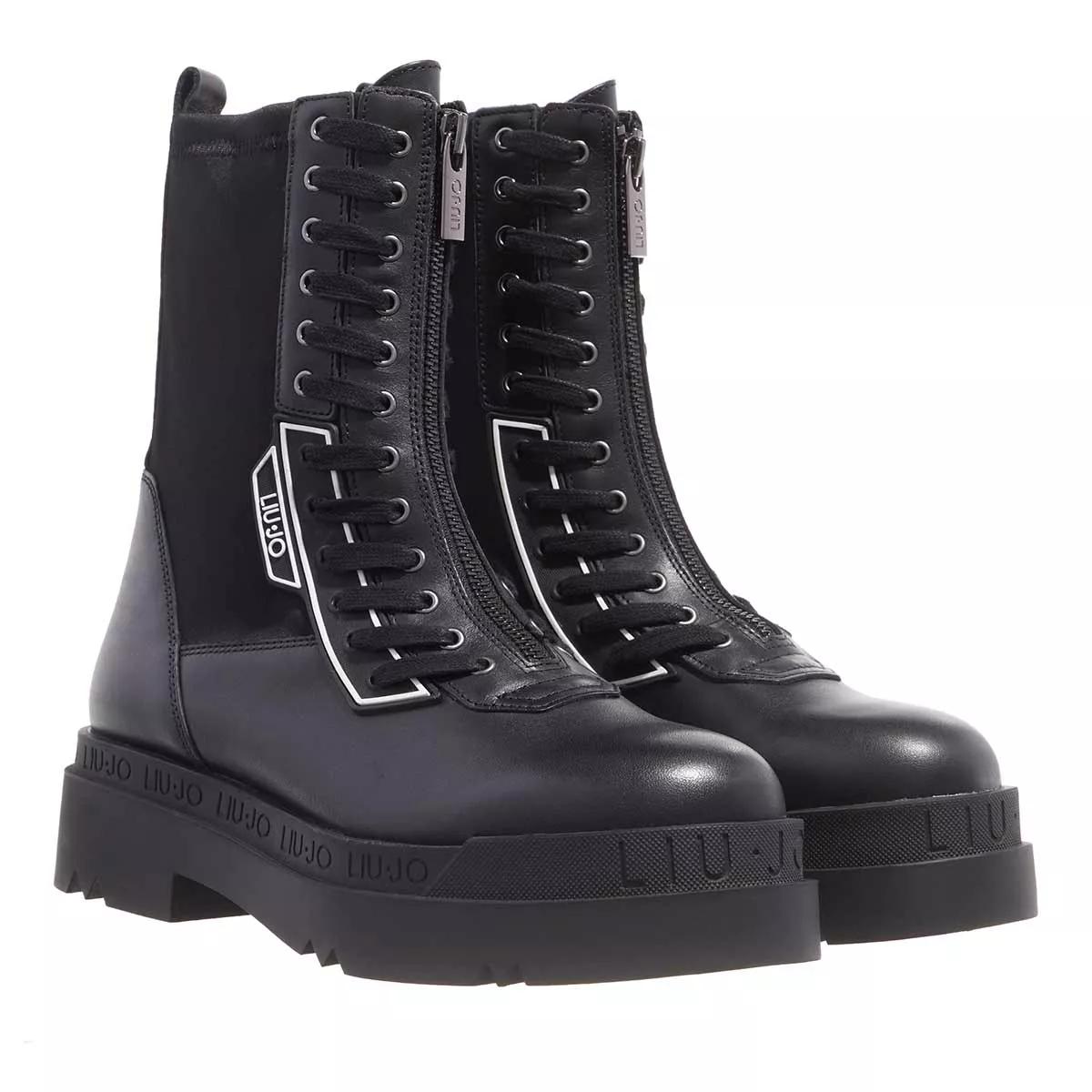 female Stiefeletten schwarz Schnürstiefel 36 von LIU.JO