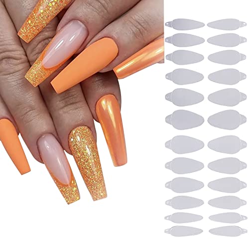 Nagelform French Extension Tips Aufkleber für Nai Form Falsche Tipps Nagelverlängerungen Nagelform Form French Line Aufkleber French Line Aufkleber von LIUASMUE