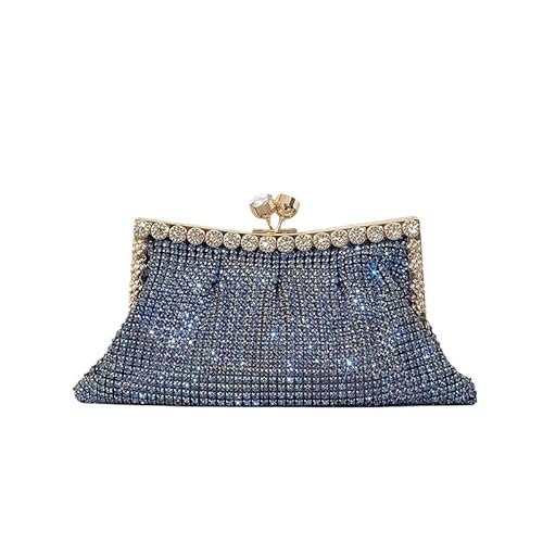 LIUCHUCHU Strass Handtasche Abendparty-Geldbörsen(Blue) von LIUCHUCHU