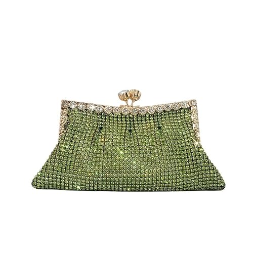 LIUCHUCHU Strass Handtasche Abendparty-Geldbörsen(Green) von LIUCHUCHU
