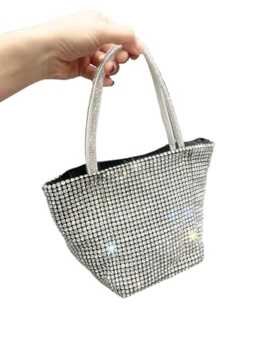 LIUCHUCHU Strass Handtasche Strass Tasche for Frauen Einkaufstasche Schultertasche Handtasche Abendtasche Party Bankett von LIUCHUCHU