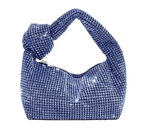 LIUCHUCHU Strass Handtasche Tasche Abendtaschen for Frauen Geldbörsen und Handtaschen(Blue) von LIUCHUCHU