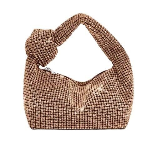 LIUCHUCHU Strass Handtasche Tasche Abendtaschen for Frauen Geldbörsen und Handtaschen(Champagne) von LIUCHUCHU