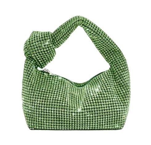 LIUCHUCHU Strass Handtasche Tasche Abendtaschen for Frauen Geldbörsen und Handtaschen(Green) von LIUCHUCHU