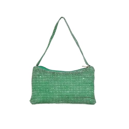 Strass Handtasche Strass Tasche for Frauen Party Club Hochzeit Prom Kupplung Geldbörsen(Green) von LIUCHUCHU
