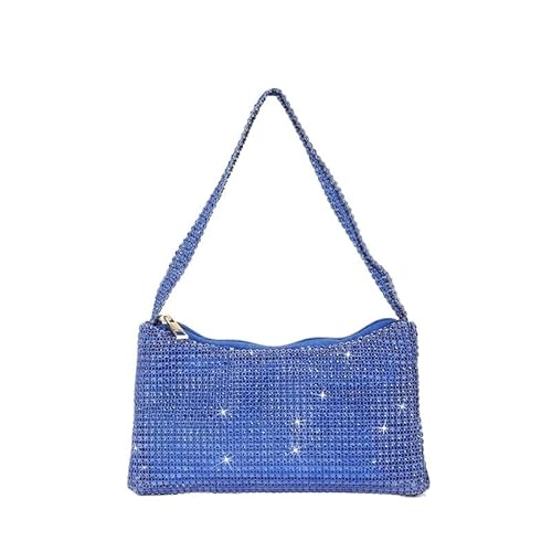 Strass Handtasche Strass Tasche for Frauen Party Club Hochzeit Prom Kupplung Geldbörsen(SKY BLUE) von LIUCHUCHU