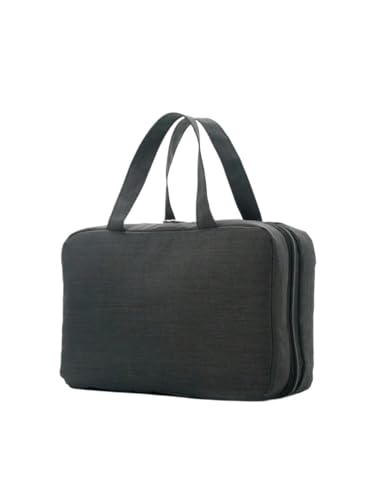 Waschtasche 1 Stück multifunktionale, Faltbare Trocken- und Nasstrennung, Kulturbeutel, Aufbewahrungstasche, Kosmetiktasche, geeignet for Frauen Mädchen auf Reisen(Noir) von LIUCHUCHU