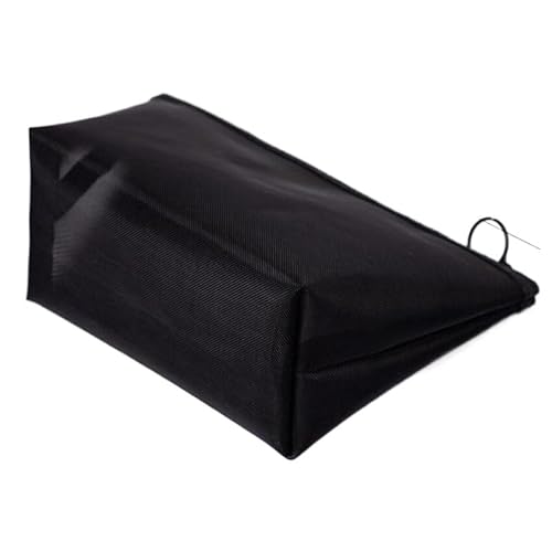 Waschtasche 1PCS Schwarz Frauen Männer Notwendige Kosmetik Tasche Transparent Reise Veranstalter Mode Kleine Große Kulturbeutel Make-Up(L) von LIUCHUCHU