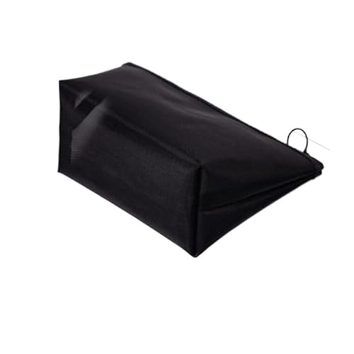 Waschtasche 1PCS Schwarz Frauen Männer Notwendige Kosmetik Tasche Transparent Reise Veranstalter Mode Kleine Große Kulturbeutel Make-Up(S) von LIUCHUCHU