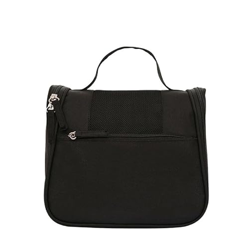 Waschtasche Damen-Make-up-Taschen, Reise-Kosmetiktasche, Toilettenartikel-Organizer, wasserdichte Aufbewahrung, hängende Badezimmer-Waschtasche(Noir) von LIUCHUCHU