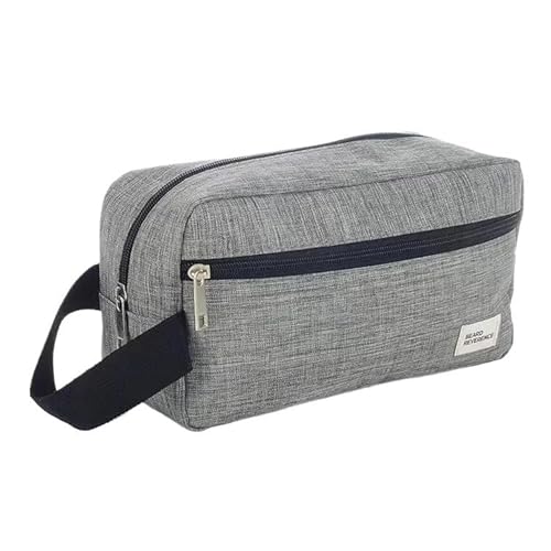 Waschtasche Reise Herren Kulturbeutel Frauen Kosmetik Necessaire Fall wasserdichte Damen Make-up Tasche Beauty Wash Beutel Handtasche(Gray) von LIUCHUCHU