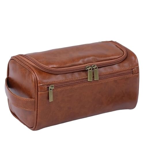 Waschtasche Reise Tragbare PU High-end-männer Kulturbeutel Fitness Schwimmen Lagerung Supplies Make-Up Tasche Große Kapazität(Zong) von LIUCHUCHU