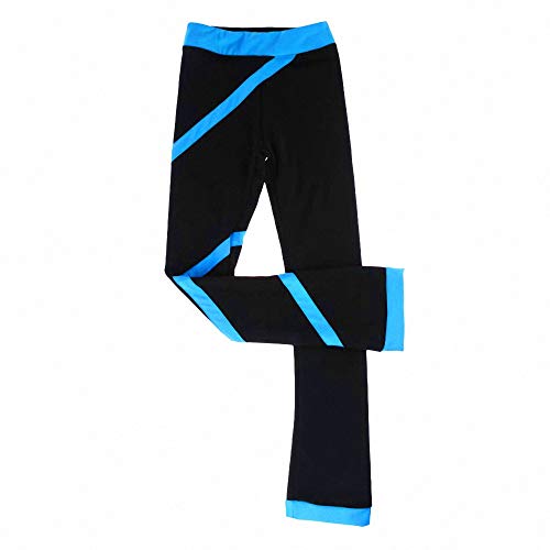 LIUHUO Eiskunstlaufhose für Mädchen und Damen, Eiskunstlauf-Trainingshose, Plus Samthose von LIUHUO