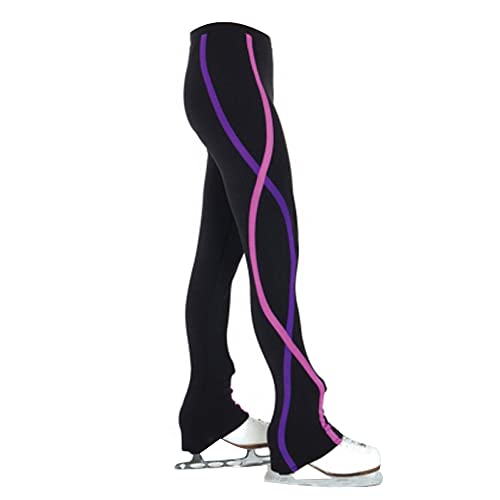 LIUHUO Mädchen Skating Pants Eiskunstlauf-Trainingshose Plus Samt Skating Pants von LIUHUO