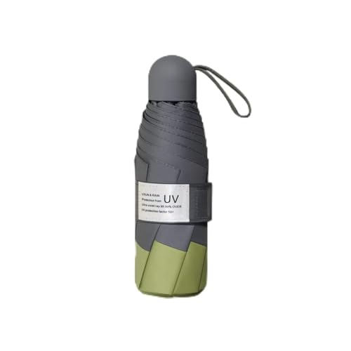 Fünf Zusammenklappbare Regenschirm Regen Frauen Sonnenschirm Geschenk Mini Taschenschirme Mädchen Anti-Uv Wasserdicht Tragbare Reise Sonne Regen Regenschirm-Fünffache 6Rib D. von LIUJUAN