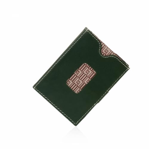 LIULIHUA LLH The Ultimate Front Pocket Compact Minimalist Wallet - Black Leather von LIULIHUA