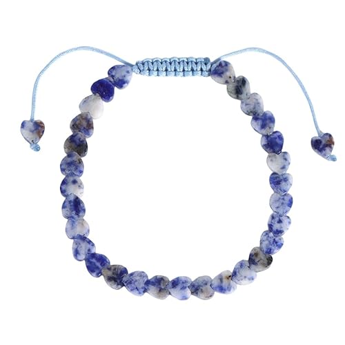 LIUYUYOUGO Armband Damen Natursteinarmband Für Frauen Liebe Herz Perlen Kristall Armbänder Handgefertigt Geflochtenes Seil Armreif Yoga Chakren Energie Edelsteine Perlen Schmuck Männer Gesche LIUYUYOUGO Armband Damen Natursteinarmband Für Frauen Liebe Herz Perlen Kristall Armbänder Handgefertigt Geflochtenes Seil Armreif Yoga Chakren Energie Edelsteine Perlen Schmuck Männer Gesche von LIUYUYOUGO