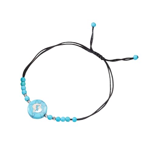 LIUYUYOUGO Armband Damen Sternzeichen Kristallarmband Für Frauen Boho Türkis Naturstein Edelstein Perlenarmbänder Ethnisch 12 Sternbilder Charm Geflochtener Armreif Geburtsstein Schmuck Geschenk LIUYUYOUGO Armband Damen Sternzeichen Kristallarmband Für Frauen Boho Türkis Naturstein Edelstein Perlenarmbänder Ethnisch 12 Sternbilder Charm Geflochtener Armreif Geburtsstein Schmuck Geschenk von LIUYUYOUGO
