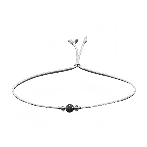 LIUYUYOUGO Armband Herren 925 Sterling Silber Kristallarmband Für Frauen Echte Steine Perlenarmbänder Mit Schiebeschnalle Handgefertigte Perlen Charm Natürlicher Edelstein Armreif Personalisierte LIUYUYOUGO Armband Herren 925 Sterling Silber Kristallarmband Für Frauen Echte Steine Perlenarmbänder Mit Schiebeschnalle Handgefertigte Perlen Charm Natürlicher Edelstein Armreif Personalisierte von LIUYUYOUGO