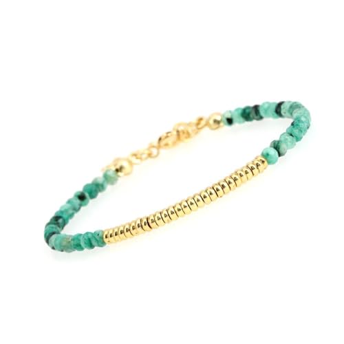 LIUYUYOUGO Armband Herren Damen Armbänder Mit Kristallperlen 4 Mm Facettierte Natursteinperlen Armband Mit Verstellbarem Vergoldetem Chakra Edelstein Stapelbarer Armreif Boho Schmuck Geschenke Für LIUYUYOUGO Armband Herren Damen Armbänder Mit Kristallperlen 4 Mm Facettierte Natursteinperlen Armband Mit Verstellbarem Vergoldetem Chakra Edelstein Stapelbarer Armreif Boho Schmuck Geschenke Für von LIUYUYOUGO